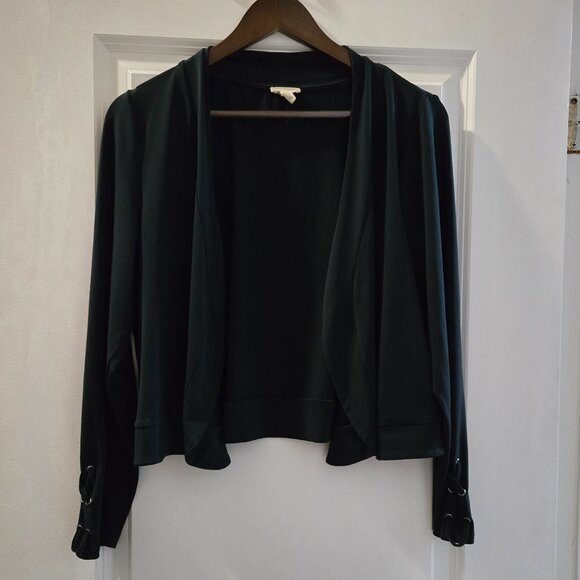 Greige cropped cardigan size Xl 2/$20 - Picture 1 of 3